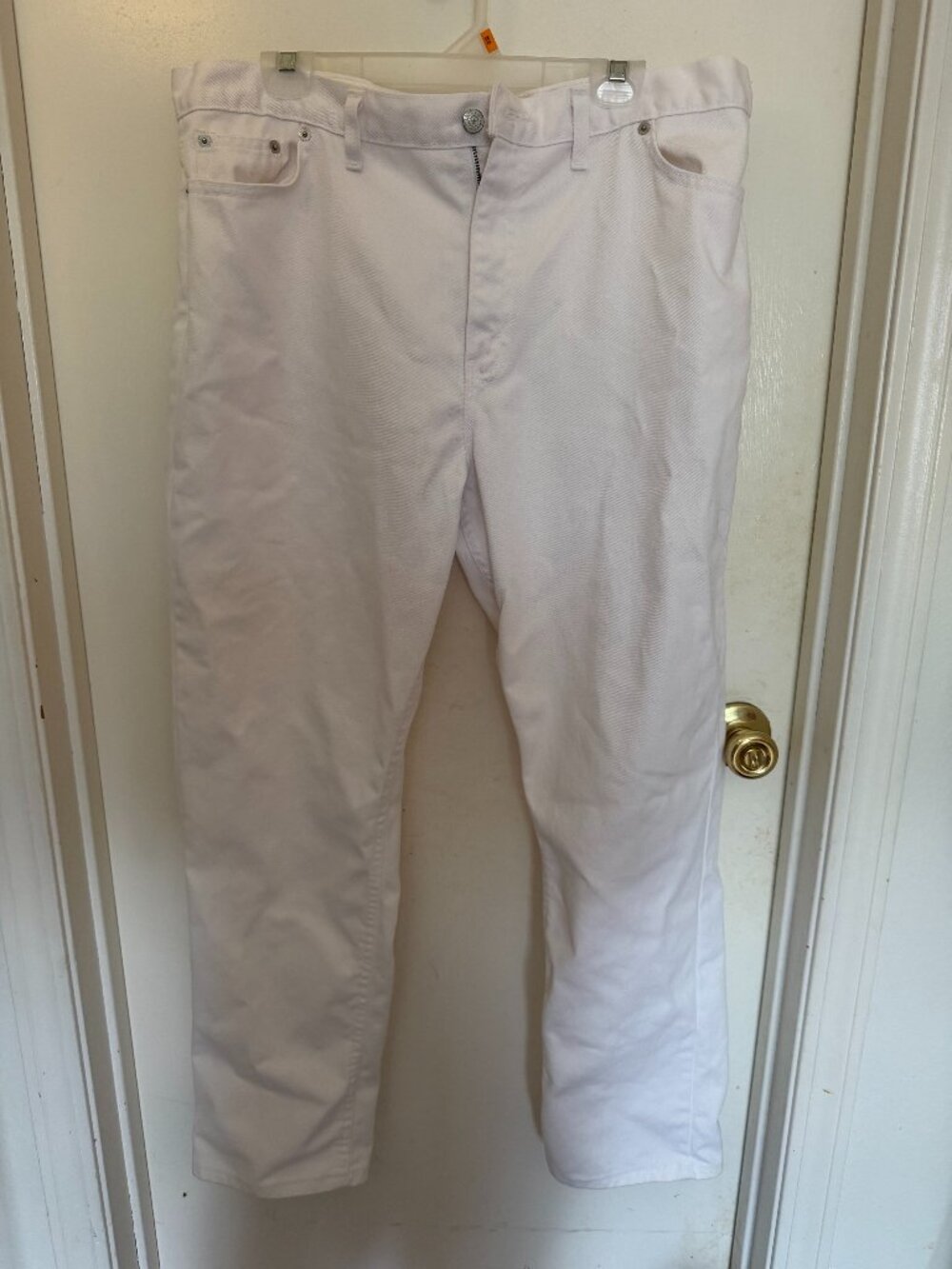 Faded Glory White Denim Jeans W 18 A